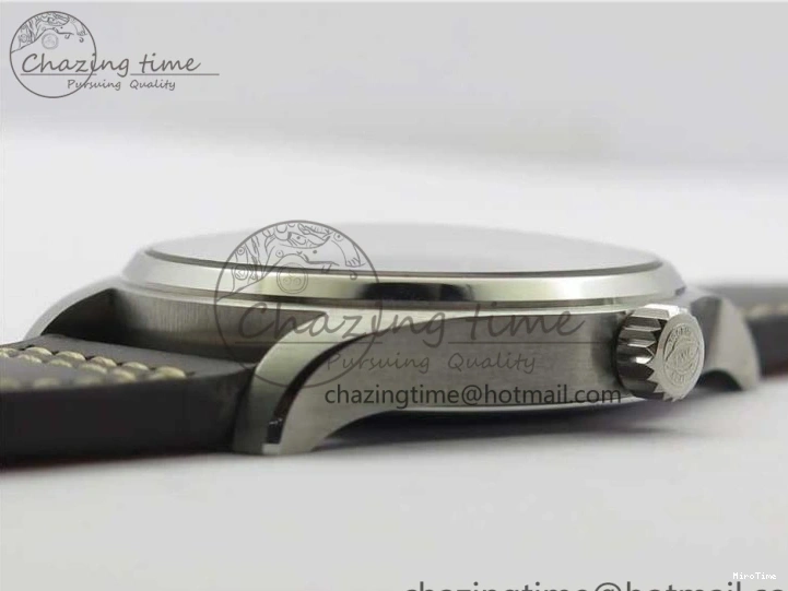 MIROTIME 0105 MARK XVIII Le Petit Prince IW327004 SS FKF 1:1 Best Edition Blue Dial On Brown Leather Strap Trendsetting 7117